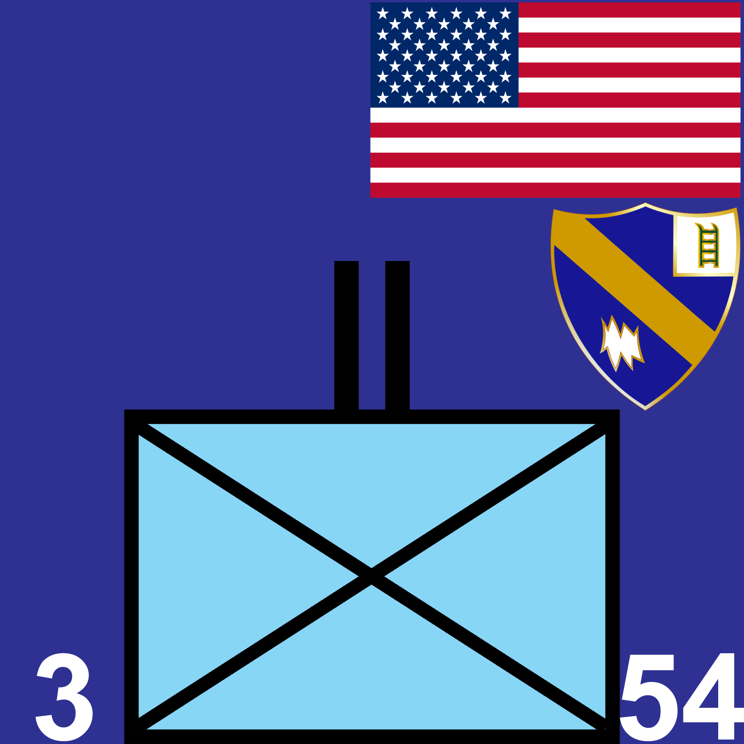 3d Battalion, 54th Infantry Regiment icon